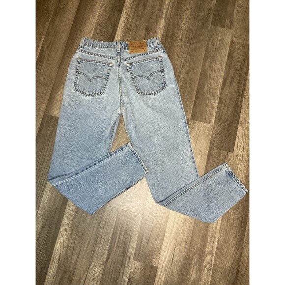 Levis 512 Vintage (1997) Jeans 11 JR M 28x30 Slim Fit Tapered Made In USA 90s - Picture 1 of 13